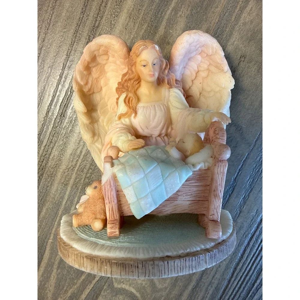Vintage 1996 Seraphim Classics Angels to Watch Over Me Figurine Newborn #78027